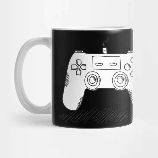 Controller doodle by GAMINGQUOTES